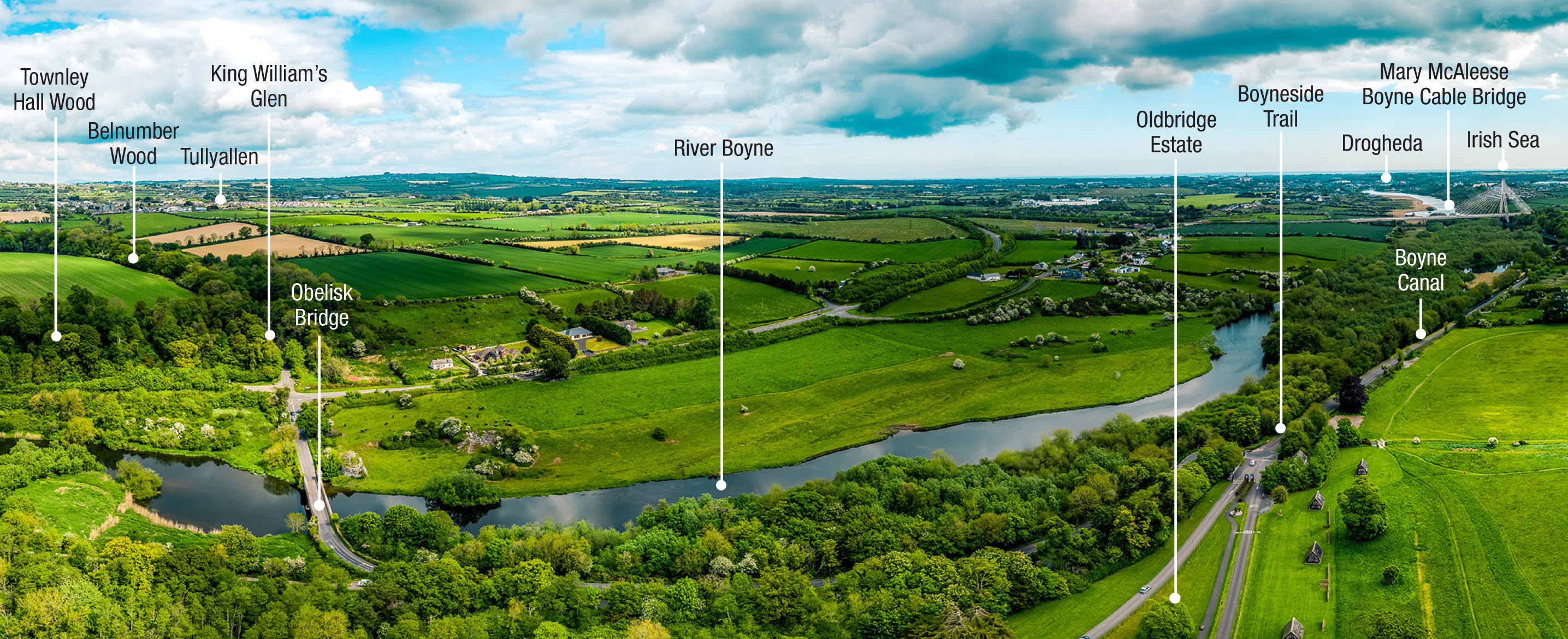 Boyne Valley Camino 25k looped walk